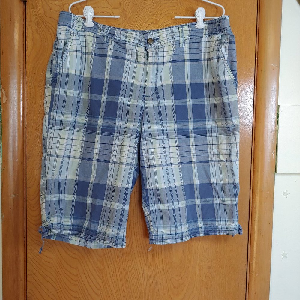 Plaid shorts